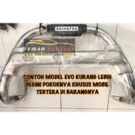 TANDUK BUMPER BEMPER PENGAMAN DEPAN MOBIL EVO FUTURA SS