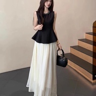 Royal Sister Style Ten Thousand Kinds of Beads Light Mature Style Dress Women 2025 Niche Design Feel
