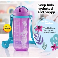 Tupperware Twinkle Straw Tumbler 500ml/350ml(1pc) Tupperware Water Bottle