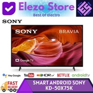 SONY KD-50X75K SMART TV ANDROID 50INCH GOOGLE TV UHD 4K KD50X75K