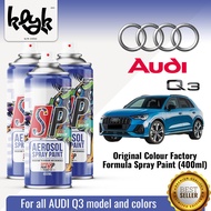 Audi Q3 — Touch Up Paint 370ml｜Original COLOR CODE｜Aerosol Cat Spray｜Calar Kereta｜汽车补漆喷雾