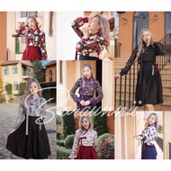 Boraunnii Only Crop Top Printed Hanbok Simplified Modern