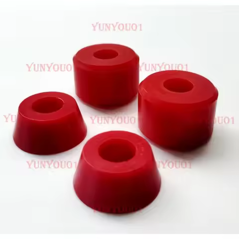 Skateboard Shock Absorber Pad Set PU Pad Double Warping Skateboard Universal