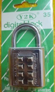 #密碼鎖  #鎖  #數字鎖  #4位數鎖 單車 夾萬 錢箱 保險櫃