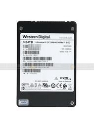WD西數 SN640 3.84T U.2企業級SSD 4T 2.5寸nvme固態硬盤可轉M.2