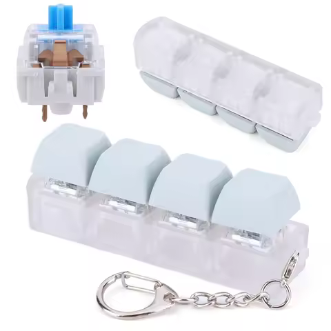 Keyboard Key DIY Keyboard Decompression Keyboard Clicker Keyboard Cube for Adult To Relief Pass The 