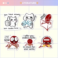 AO3 Archive of Our Own Batoto Detail Sticker