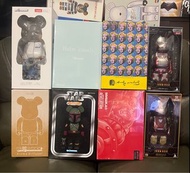 Bearbrick 400% +100% 1.Ana 羽生結弦$800 2. 藍色毛毛baby Candy$800 3.andy Warhol 瑪麗蓮夢露$800 4. Iron man一番last賞