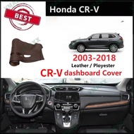 Honda CR-V CRV 2003 - 2019 Dashboard Cover Pad Leather Car Accessories Interior Sun Visor Anti Skid 