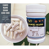 Canxi Nano cung cấp canxi cho chó, canxi cho mèo thiếu canxi, hỗ trợ tốt các trường hợp hạ bàn, cụp tai hộp 150 viên