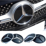 3D ABS logo The front grille star logo badge mirror bottom for Mercedes-Benz W166 X205 GLC200 GLC260
