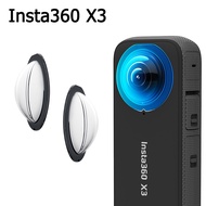 Sticky Lens Guards for Insta360 X3 Panoramic Action Camera Sticky Lens Guards Protector for Insta 360 One X3 Protect Accessories