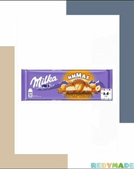 Milka Caramel Hazelnut Chocolate Bar 300g