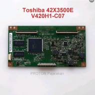 LAYAR Tikon TV screen V420H1-C07 LCD panel Timing Control Board Toshiba 42X3500 42X3500E Tcon Hitach
