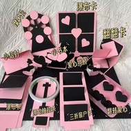 Ready Stock spot Ready Stock Organ Book Small Organ Photo Pop-up Book Anniversary Birthday Gift DIY 