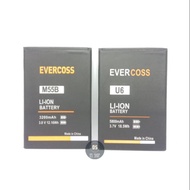Baterai HP Evercross Evercoss Cross Xtream 1 Plus U6 / Xtream 1 Prime U6 PRIME M55B Batre Batrai Kua