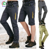 HOT☆Men Athletic Quick Drying Pants Waterproof Outdoor Hiking Travel Cargo Trousers Plus Size