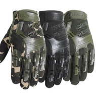 Men Full Finger Army Combat Tactical Gloves Camouflage Paintball Military Gloves handschoenen SWAT Soldier Shoot Bicycle Mittens Gloves