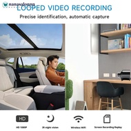 NANASALONNN 1080P HD Mini Camera WiFi Wireless HD Night Vision Camera Home X5 Remote Camera Kids Pet