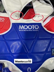 MOOTO เกราะ เทควันโด เกราะอย่างเดียว เกราะป้องกันลำตัว ชุดเกราะเทควันโด ชุดป้องกัน ชุดเกราะ ชุดเทควั