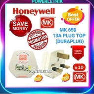 🔥READY STOCK🔥 (10PCS) MK 650 13A FUSED PLUG TOP (DURAPLUG) / MK 13A NYLON UNBREAKABLE FUSED PLUG TOP
