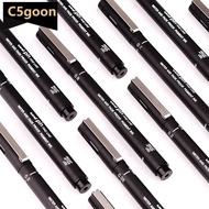 C5GOON 6PCS Uni Pin Drawing Pen Fine Line 005 01 02 03 05 08 Needle pen G4X1