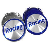 CarDIY 4PCS NEW Racing 60mm Car Sport Rim Wheel Cap Enkei Rpo1 Rpo 16 17 Sportrim Wheels Center Hub 