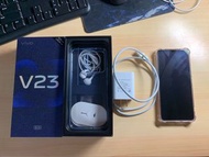 vivo V23 5G (8G/128G) 6400萬像素AI全能三鏡頭手機 流光金 二手狀況良好