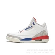 First Layer AJ3 Hiroshi Fujiwara White Cement North Carolina Blue Joe 3 Men Women Casual Shock Absor