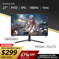 PRISM+ PG270 | 27" IPS 180Hz 1ms FHD 99% sRGB Adaptive Sync Pro Gaming Monitor [1920 x 1080]