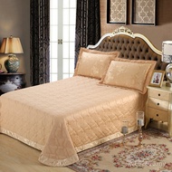 Bedspread Set 61N Single-Piece Bedspread Quilted European-Style Pure Cotton Ten Thousand Quilted Bed
