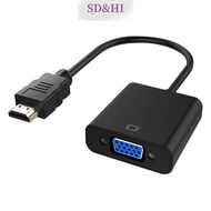 HDMI Male 1080P to VGA 1Pc HDMI Video Converter Cable for PC HDTV