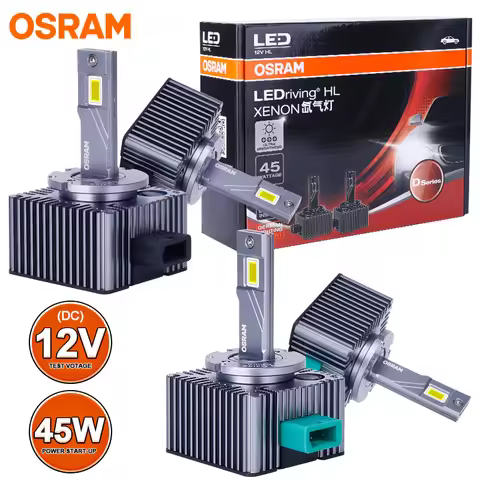 OSRAM D SERIES D3S LED Car Headlights Bulbs D1S Turbo Lights 6000K 45/90W Auto Lamp Plug&Play HID Co
