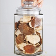 High Quality Glass Water Bottle, 2 Liter Capacity, Thick Glass, With Safe Rubber Seal