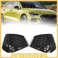 [Cuticate2] Front Buffer Grill Cover Car Accessories 8yg807671A 8yg807672A Repairing Front Fog Light