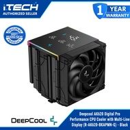 Deepcool AK620 Digital Pro Performance CPU Cooler with Multi-Line Display (R-AK620-BKAPMN-G) - Black