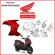 SM Cover Set R Fr Side Red ( 64400-K0W-MA0ZC ) Adv160 💯 Honda Original Ready Stock