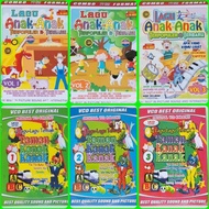 Kaset Dvd Lagu Anak-anak Paket 5 Disc Hemat - Dvd Lagu Anak-Anak