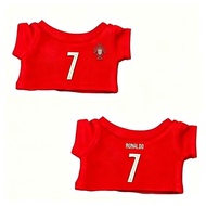 世界杯国家队娃衣棉花娃娃足球服娃娃球衣15cm20cm6.25 World Cup national team doll clothes, cotton doll football jersey, d