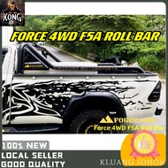 FORCE 4WD ROLL BAR F5A SPORT BAR SINGLE CAB RANGER TOYTA HILUX ISUZU D-MAX MITSUBISHI TRITON NISSAN NAVARA