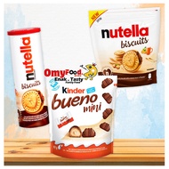 97.2g / 193.2g / 166g Kinder Bueno Mini Milk & Hazelnut Chocolate / Nutella Biscuits Filled Hazelnut