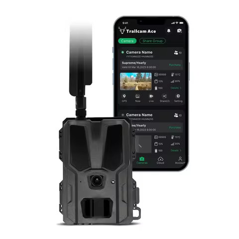 Willfine T200 AI-Powered 4G 2K Cloud Storage Wildlife Trail Camera Photo Traps with 940nm No Glow LE