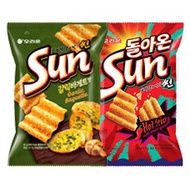 【大包装】 ORION Sun Chips Hot & Spicy/Garlic Baguette 80g