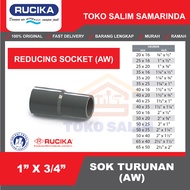 Lowering Socket / Reducing Socket 1 x 3/4'' AW JIS RUCIKA 1 x 3/4