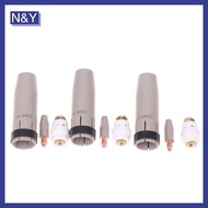 N&Y   1Set 24KD New Coating Protection Nozzle 0.8/1.0/1.2mm MIG Torch Gas Nozzle Tip Holder Of 24KD 