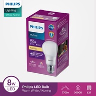 Philips LEDBulb 8W E27 3000K 230V - Yellow