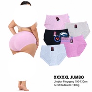KATUN Bernini panties jumboWanita xxxl/xxxxl super soft cotton
