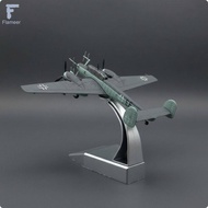 Flameer 1:100 Scale Model Airplane Die-  WW2 Fighter Aircraft Model Detailed Finish Collectible for 