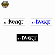 Awake NY logo brand clothing streetwear sticker