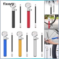 fixory Bike Pump Bicycle Tyre Pump with Gauge Air Pump Portable Frame Pump Small for Bikes Kids Bike